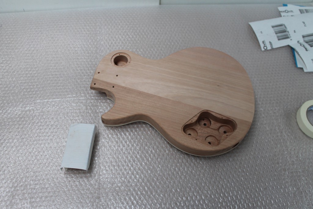 DIY Guitar Part 3 Sanding crn.id.au